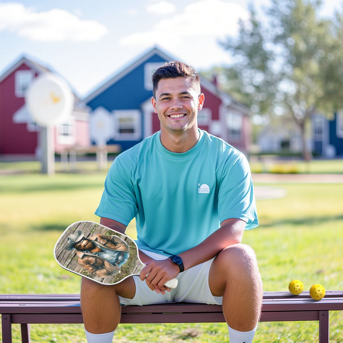Cowboy Bigfoot Pickleball Paddle
