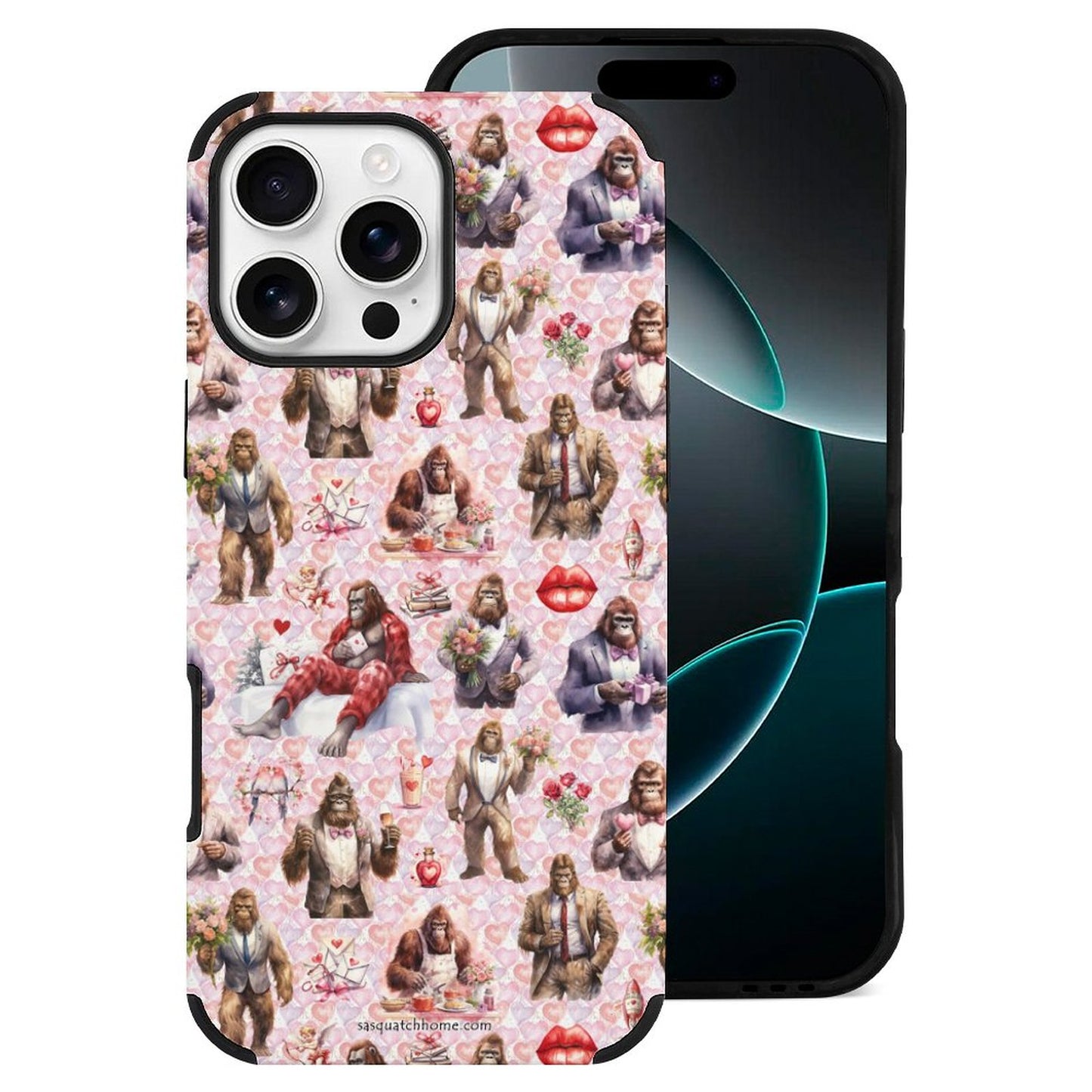 20 Bigfoot / Sasquatch Designs, Microfiber iPhone 16 Cases