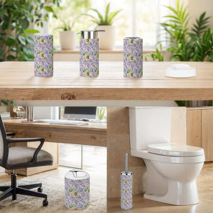 6 Fairy Design, 5 Piece Bathroom Décor Set