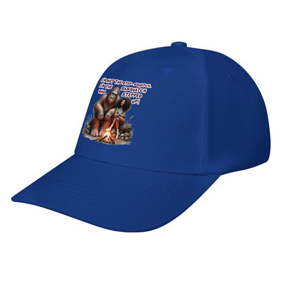 Bigfoot / Sasquatch “I'm not the step..", Baseball Cap – 8 Colors