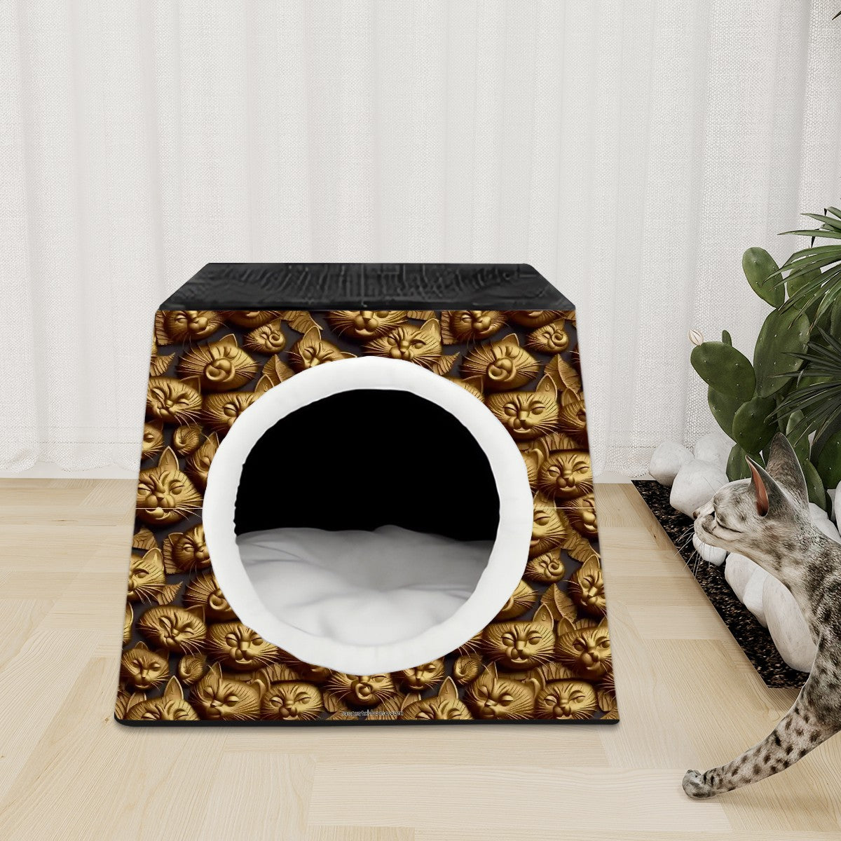 Gold Cats, Space Capsule Pet Bed