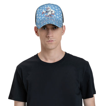 Bigfoot, Sasquatch, Yeti, "Keep on keeping on", Baseball Cap, Polyester Twill