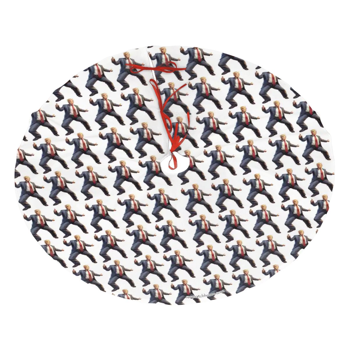 20 Donald Trump Designs, Plush Christmas Tree Skirt – 3 Sizes