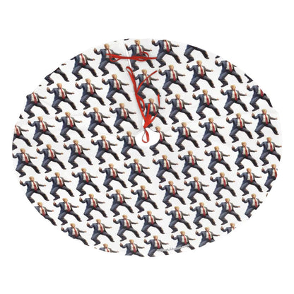 20 Donald Trump Designs, Plush Christmas Tree Skirt – 3 Sizes