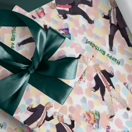 20 Donald Trump Designs, 3 Pack Gift Wrapping Paper Sheets