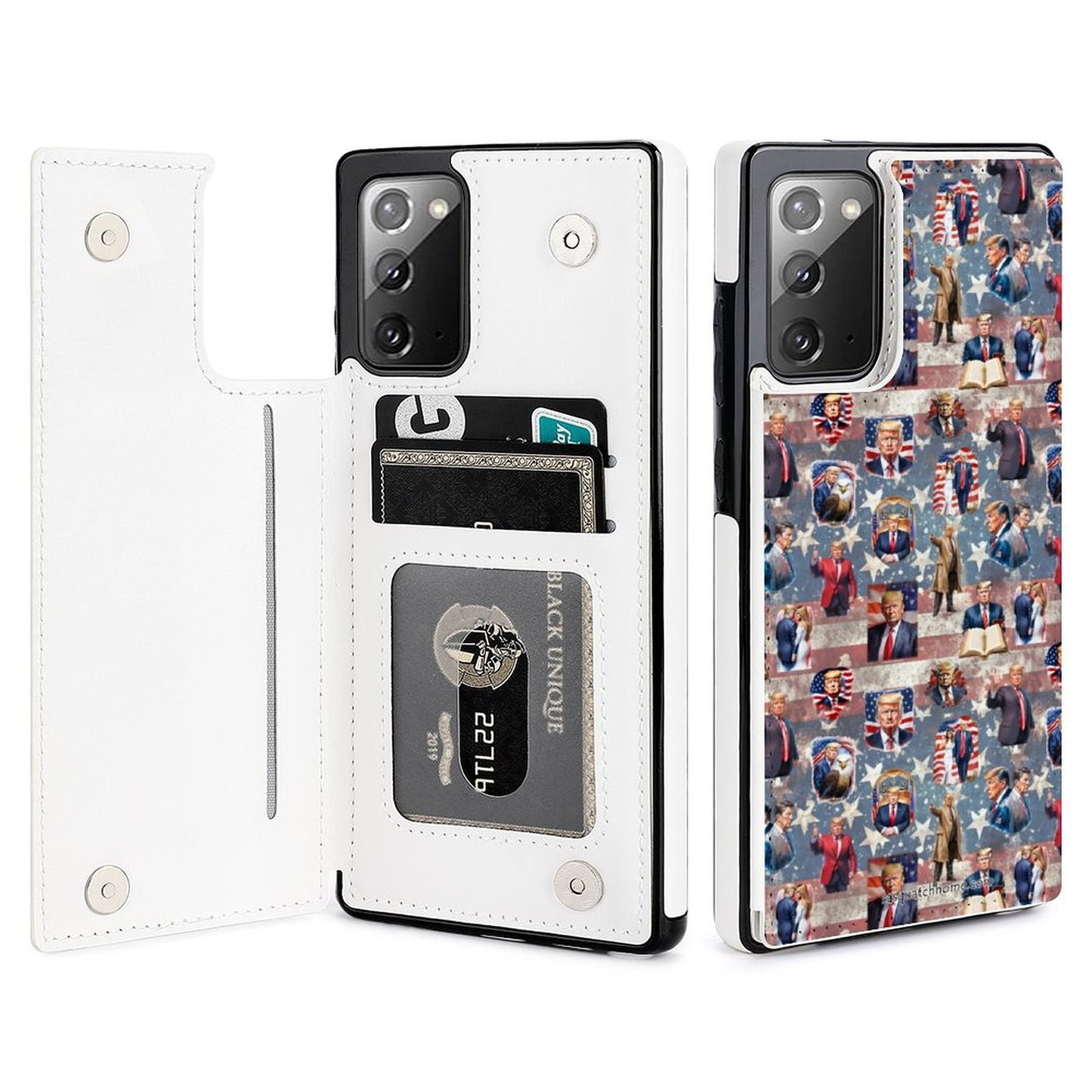 Samsung Note20 Flip Phone Cases - Donald Trump 20 Designs
