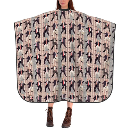 Adult Hair Cutting Cape -Donald Trump Dancing, MAGA 19 DESIGNS!