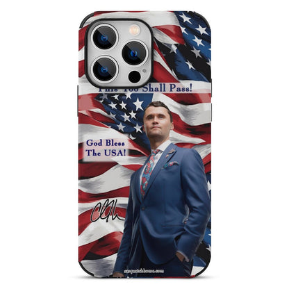 Charlie Kirk Memorial, Microfiber iPhone 13 Cases