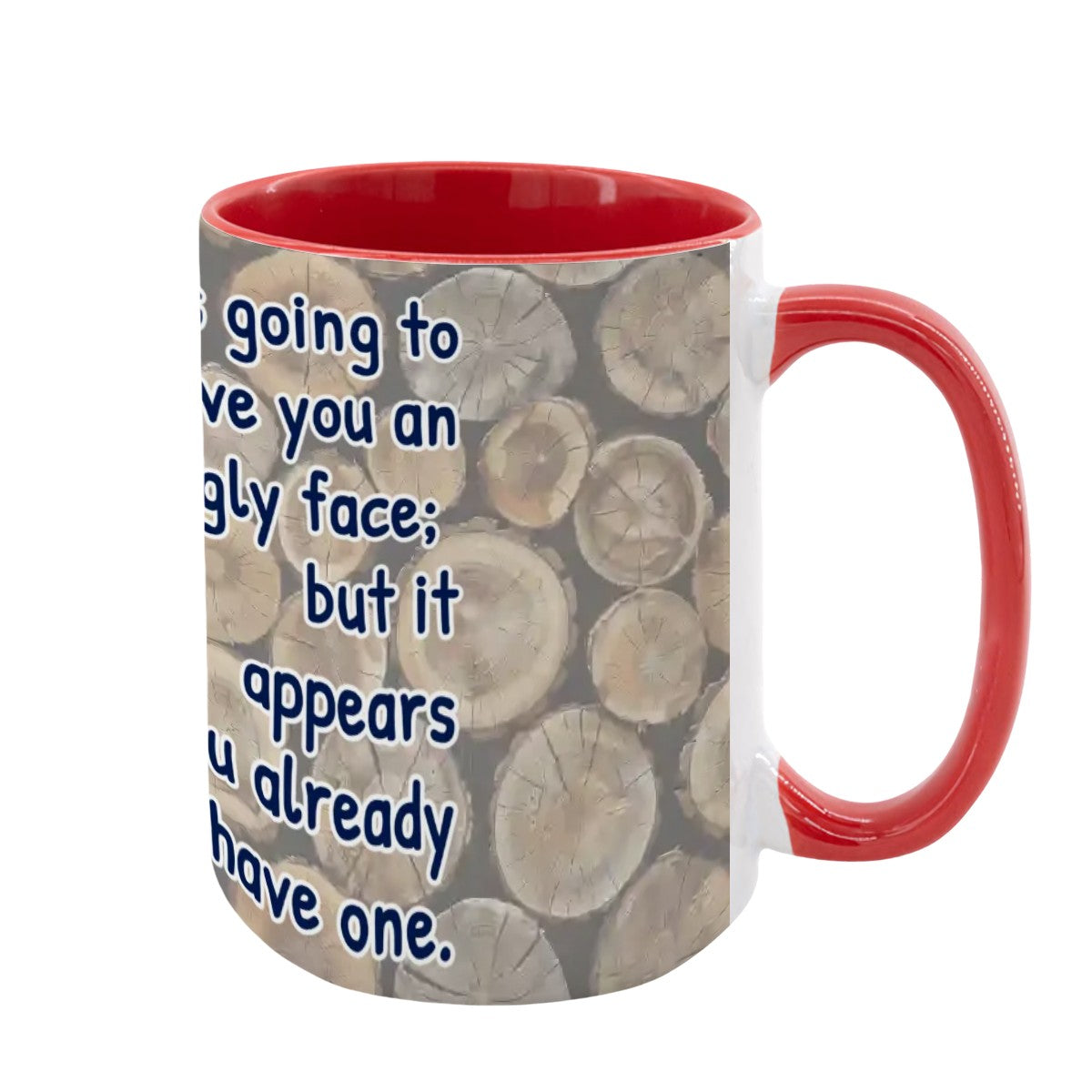 Sarcastic Sasquatch "I was going to..", Large 15 Ounce Colorful Mugs – Made In USA
