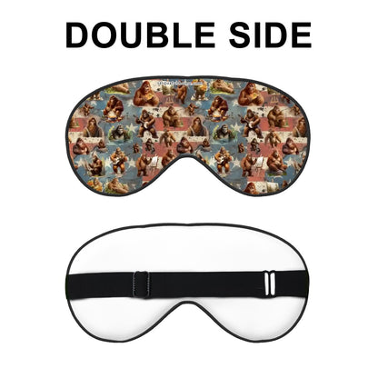 Summer Sasquatch Soft Eye Polyester Eye Mask Light Blocker