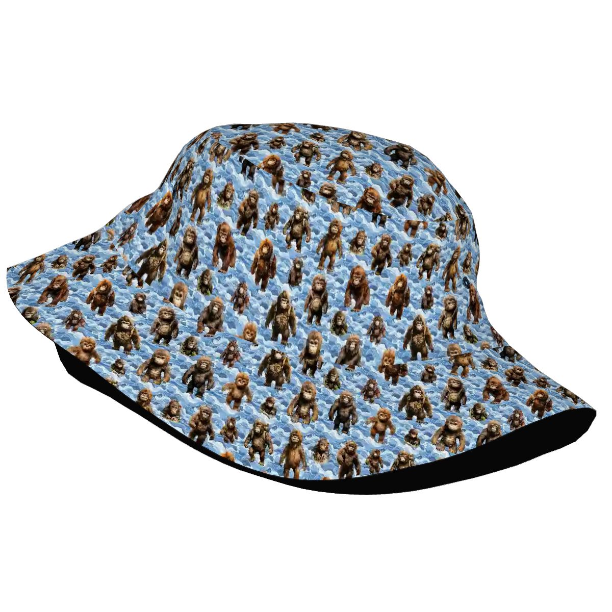 20 Bigfoot / Sasquatch Designs, Adult Bucket Hat