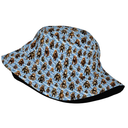 20 Bigfoot / Sasquatch Designs, Adult Bucket Hat