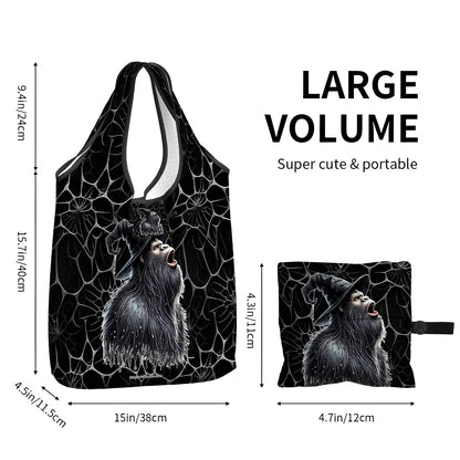 Bigfoot / Sasquatch Halloween Bag, Reusable Folding Bag