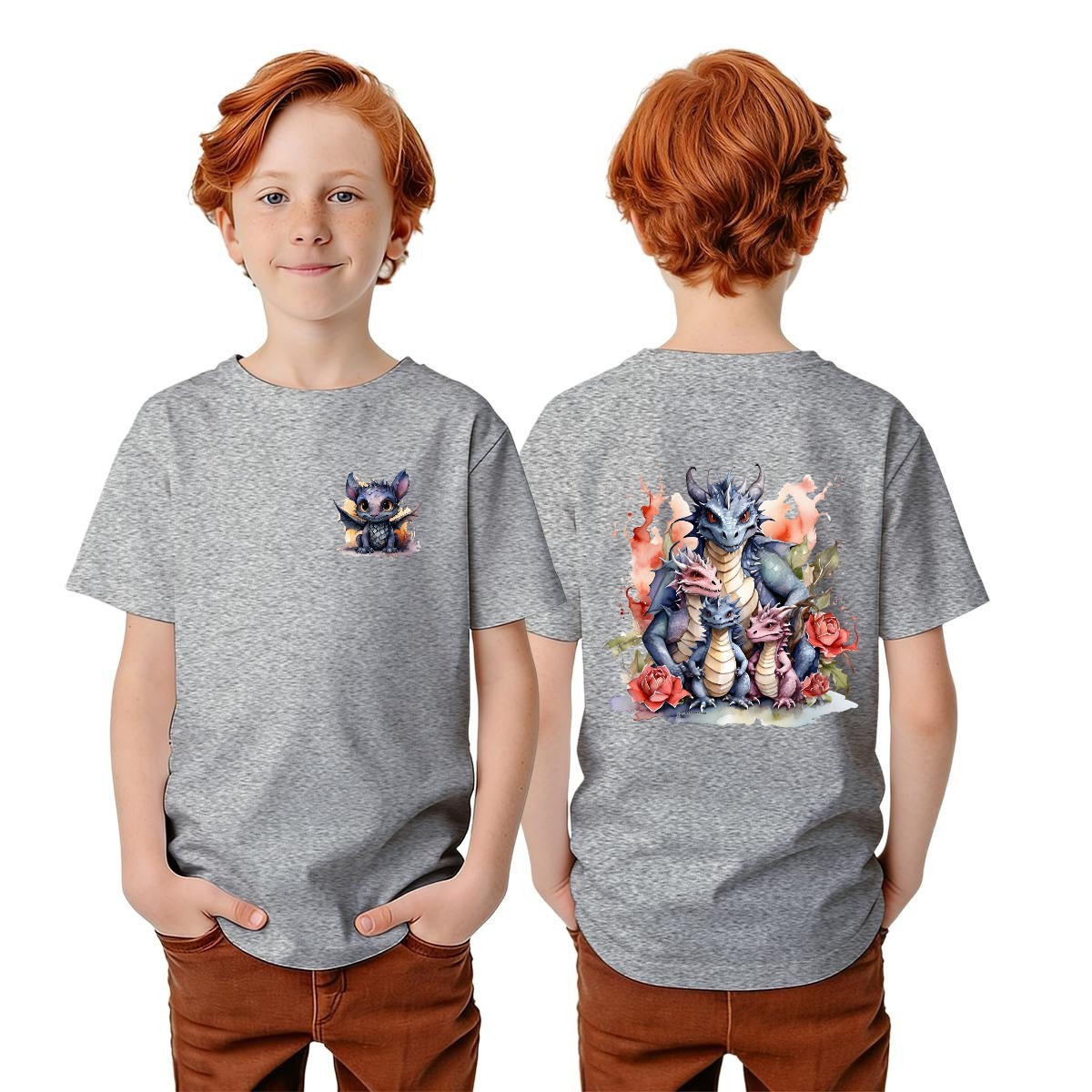 Bigfoot Sasquatch Designs, Kid’s Double Sided Gildan 5000B T Shirt