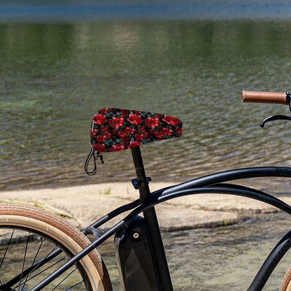 10 Flower Designs, Waterproof Bike Seat Cover