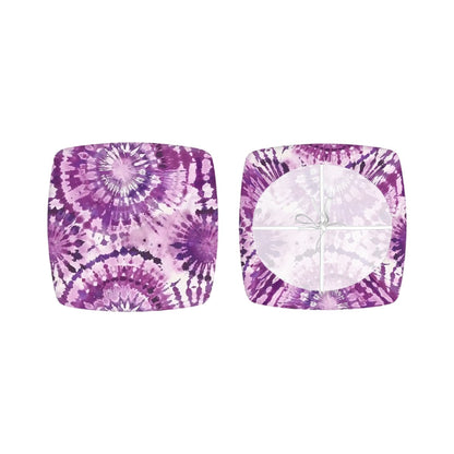 Tie-Dye Themed Square Chair Seat Covers 19 designs.