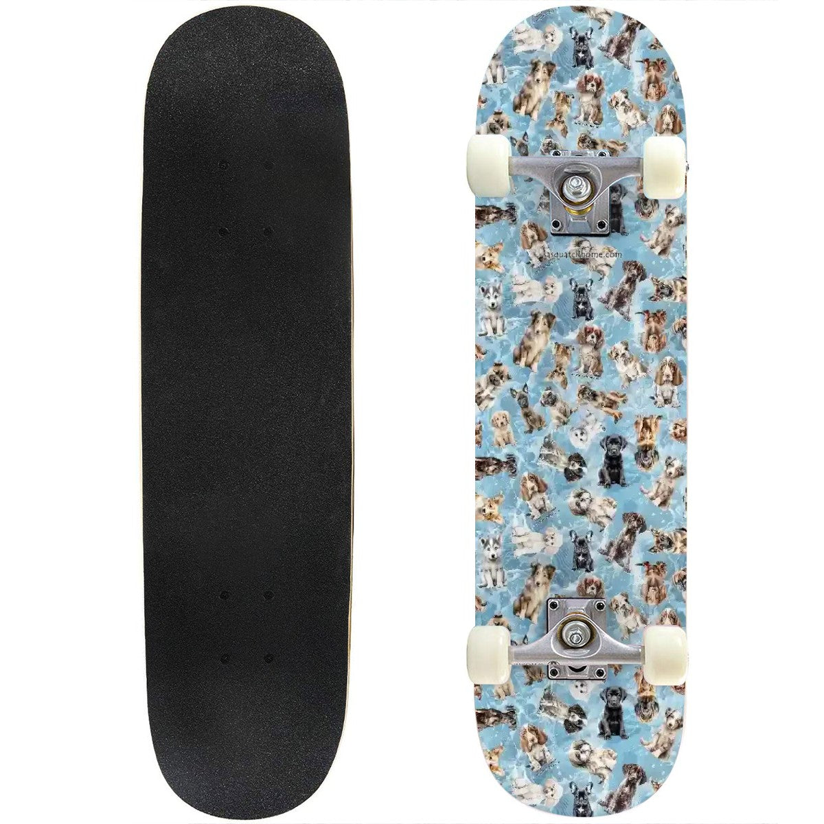 10 Animal Designs, High Density 7 Layer Skateboard, Made In USA