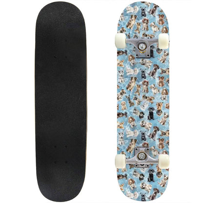 10 Animal Designs, High Density 7 Layer Skateboard, Made In USA