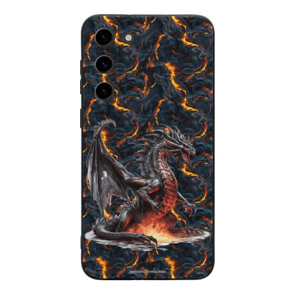 Dragon Fire, Samsung S23 Series TPU Cell Phone Case