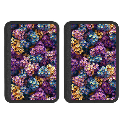10  Flower Designs, Seat Belt Cover Pad For Adults 2 Pcs