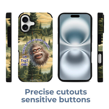 Bigfoot / Sasquatch "There's one in..", Microfiber iPhone 16 Cases