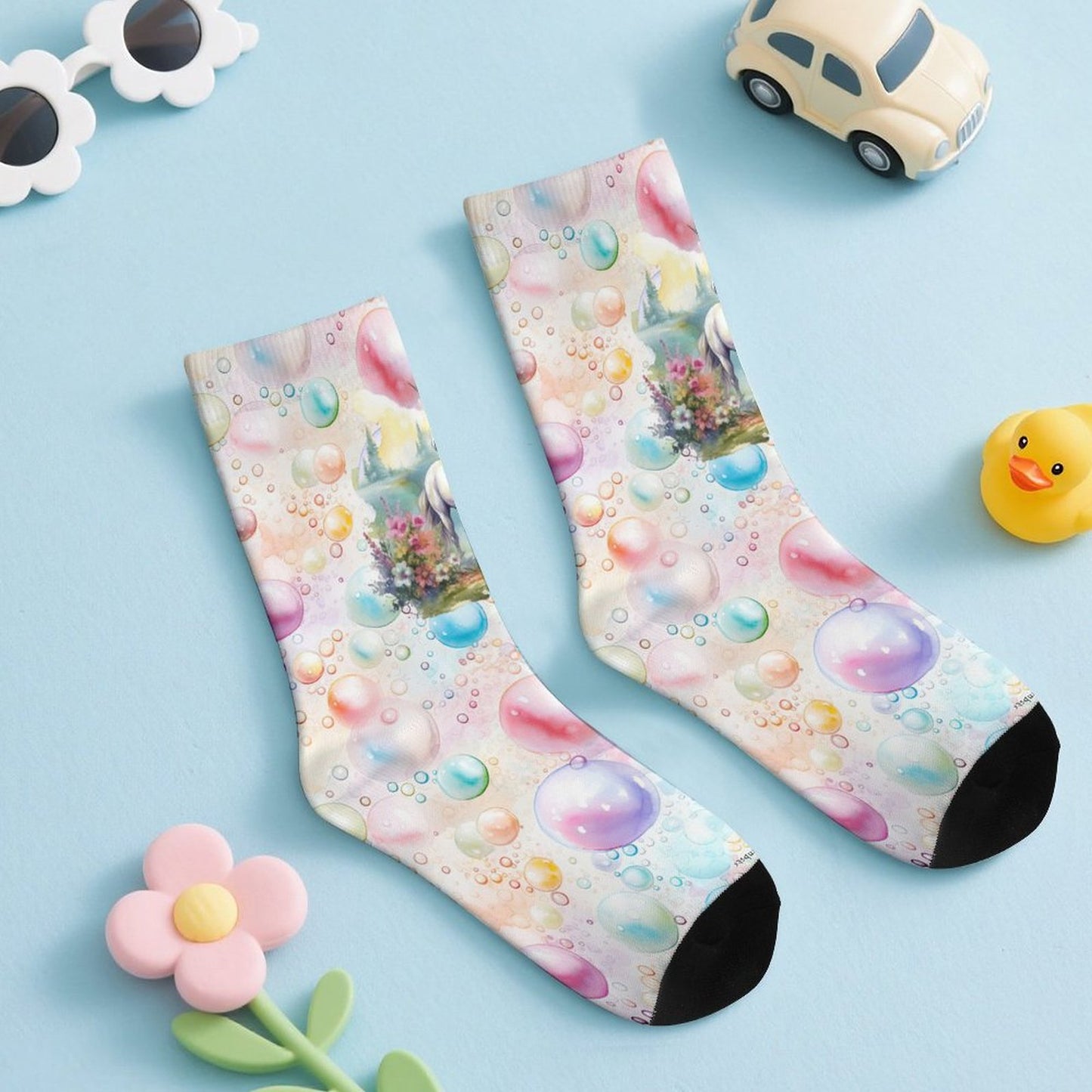 Unicorn Children’s Polyester Socks