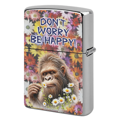 Happy Sasquatch Bigfoot 2024 Metal Lighter Case