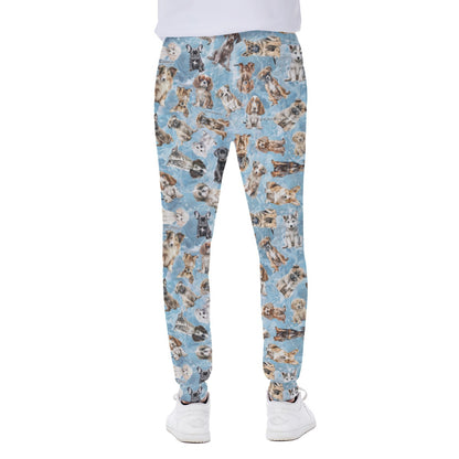 10 Animal Designs, Men’s Sweatpants w/ Back Pocket