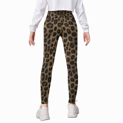 Leopard Skin, Kid’s Leggings