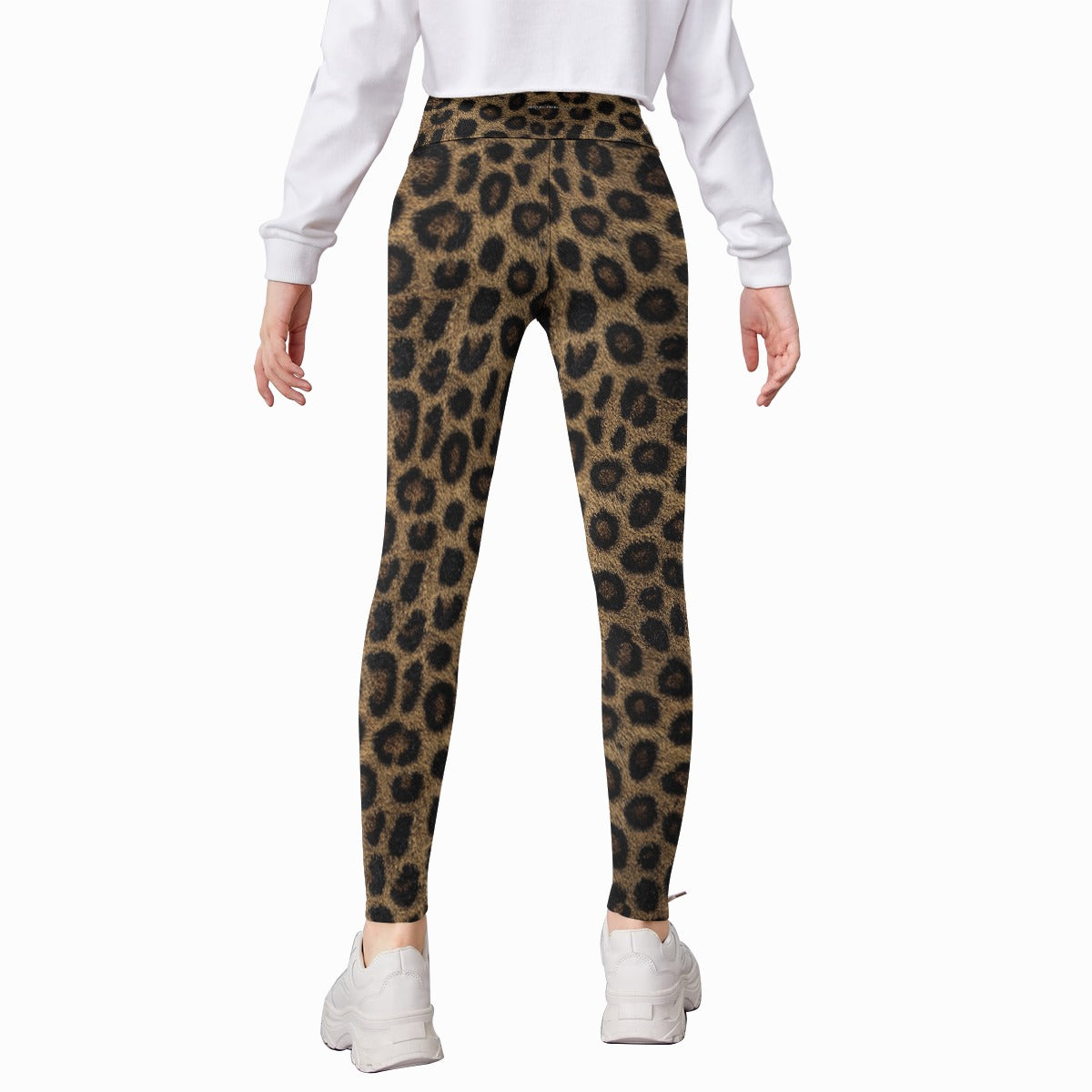 Leopard Skin, All-Over Print Kid's Leggings