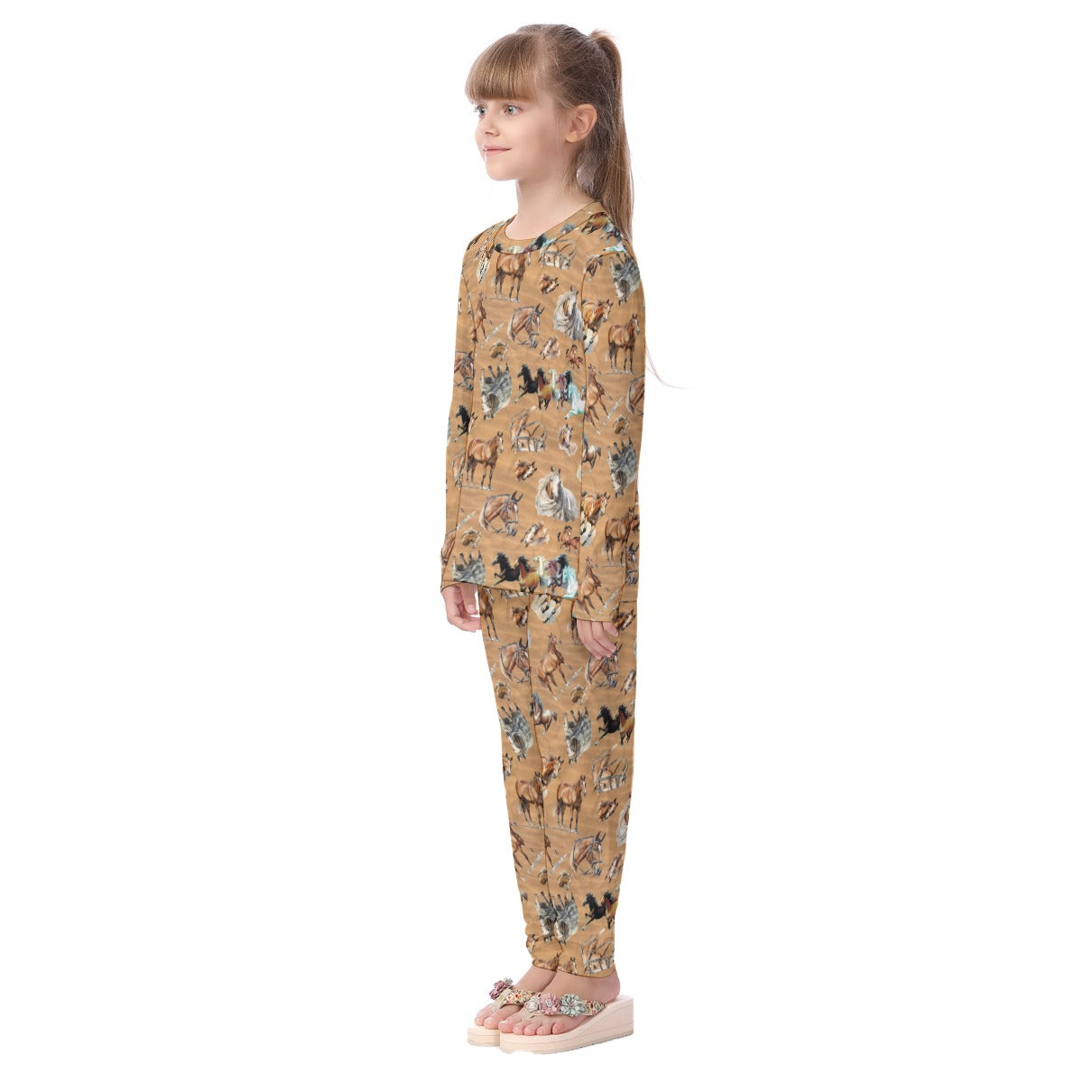 10 Animal Designs Kid's Pajamas Set