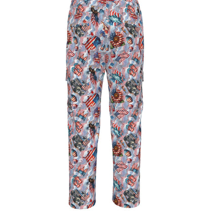 8 Patriot Designs, Men’s Cargo Pants w/ Pockets