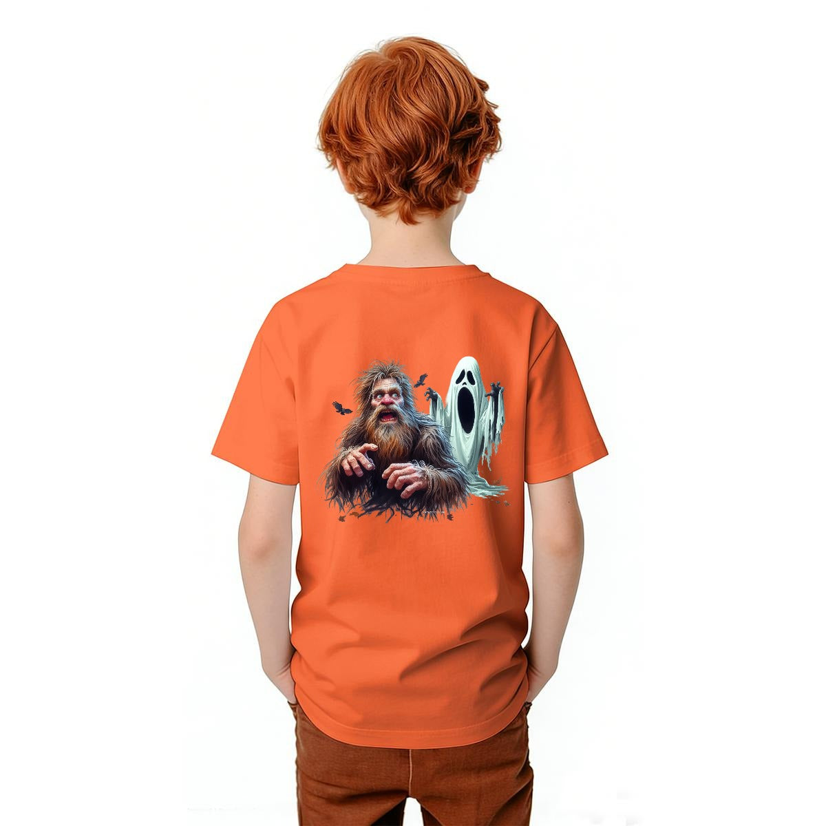 Bigfoot Sasquatch Designs, Kid’s Double Sided Gildan 5000B T Shirt