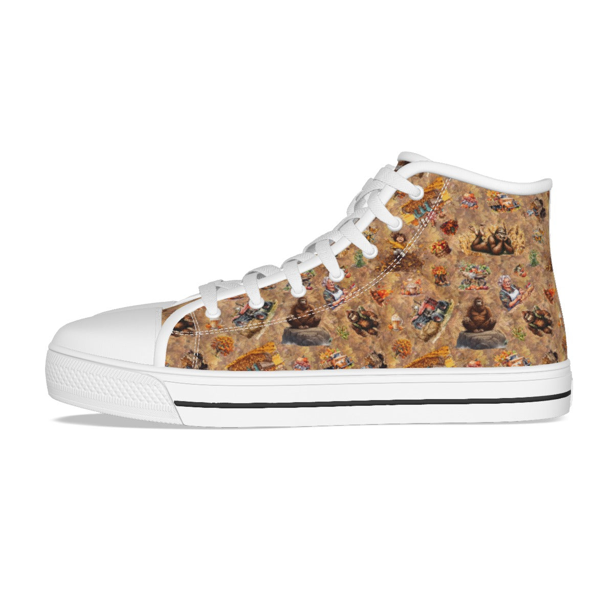 Bigfoot 1 Sasquatch Kid's Canvas Shoes - Set 1 of 2
