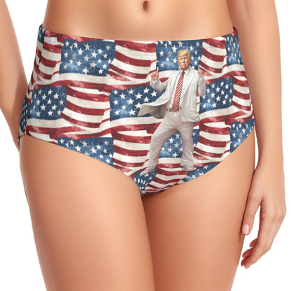 Trump Patriot Dance, Women’s Bikini Halter Swimsuit, Two Piece Set