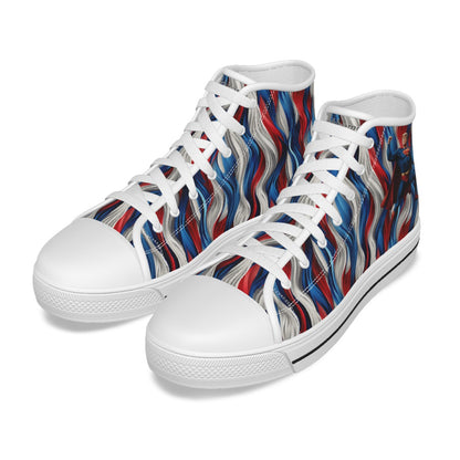 Donald Trump Superhero, Kids Canvas Sneaker, Tennis Shoes