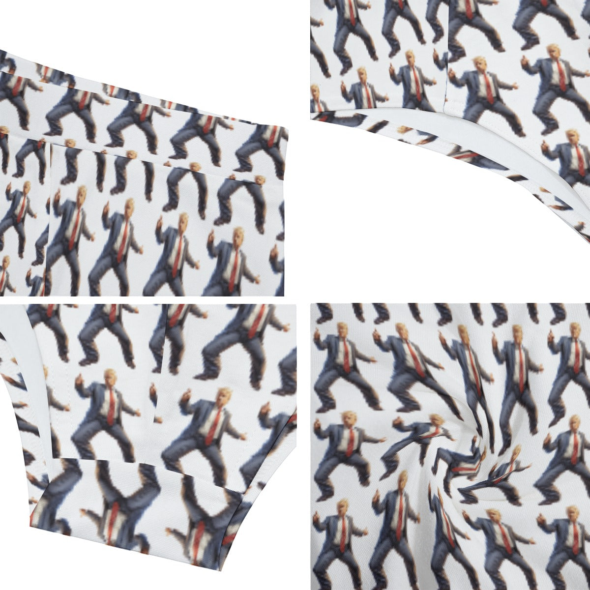 10 Donald Trump Designs, Men’s Polyester Triangle, Low Rise Underwear