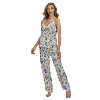 Mardi Gras Women's Cami Pajamas Set