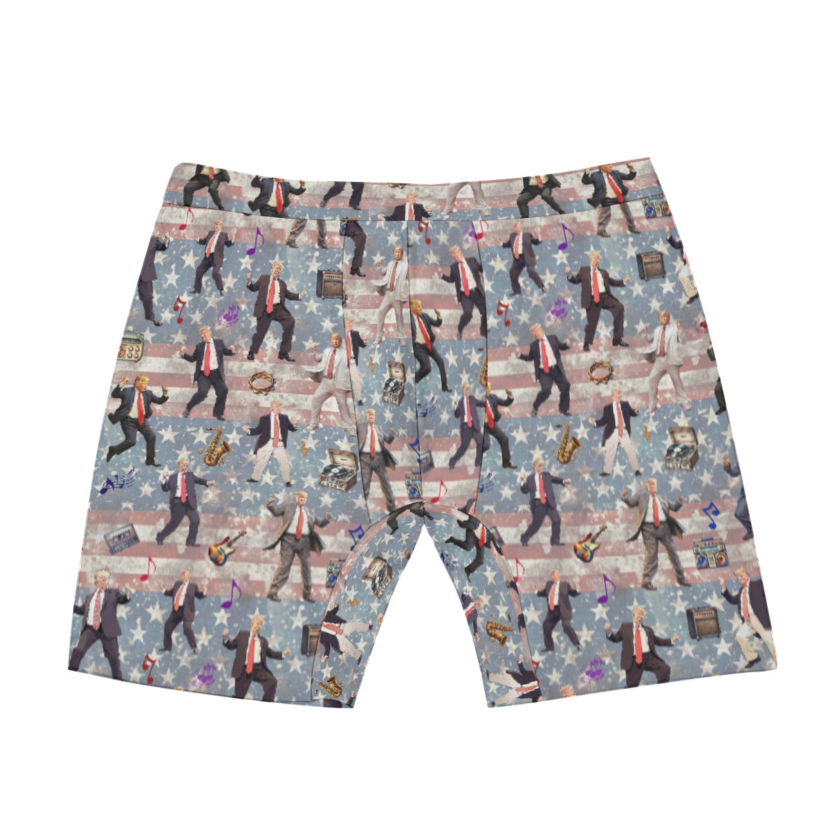 10 Donald Trump Designs, Men’s Long Boxer Briefs