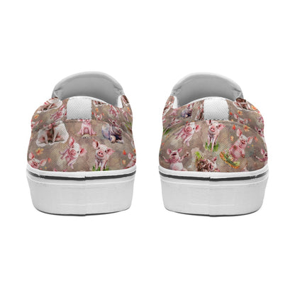 Animal Designs Women's Slip On Sneakers