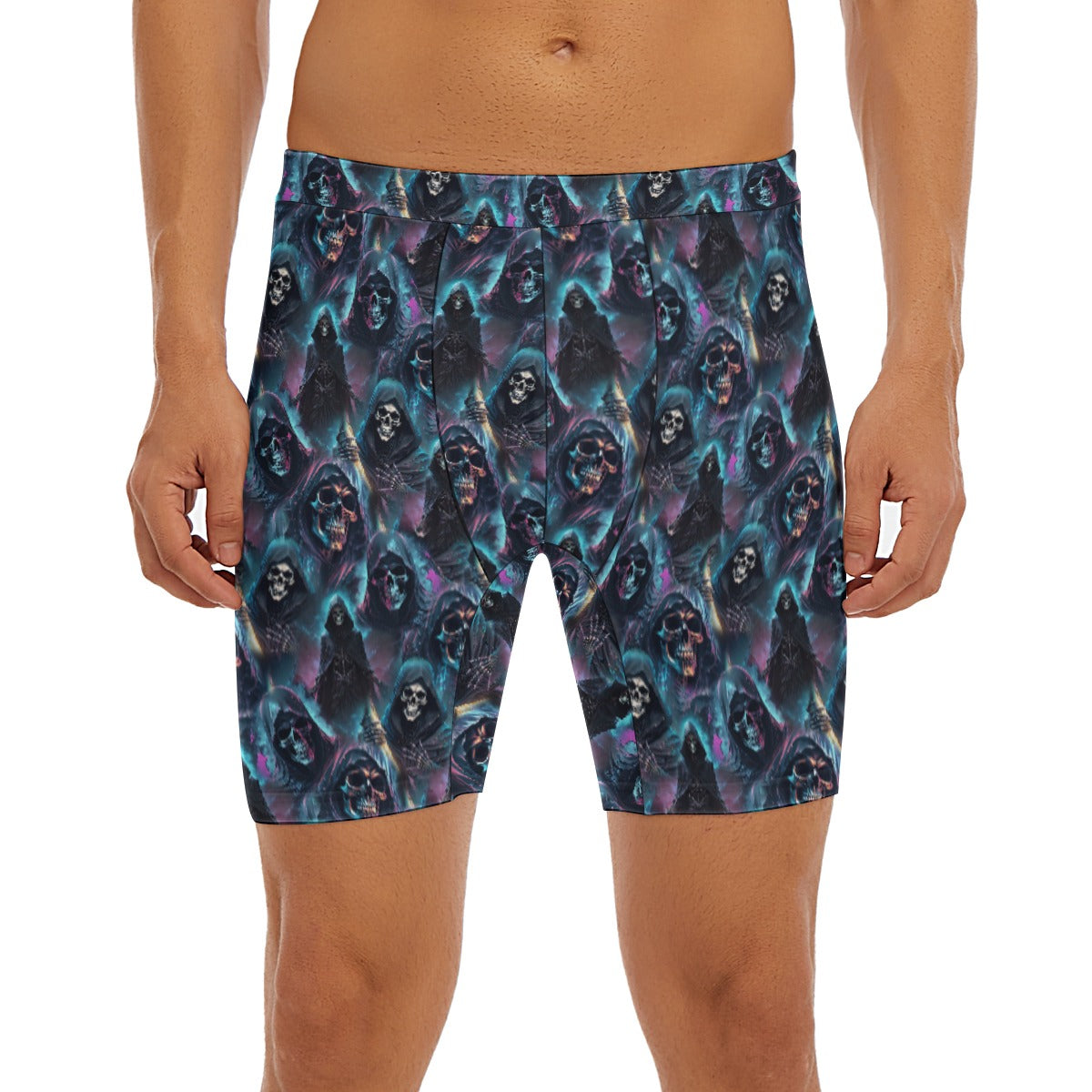 Grim Reaper, Men’s Long Boxer Briefs