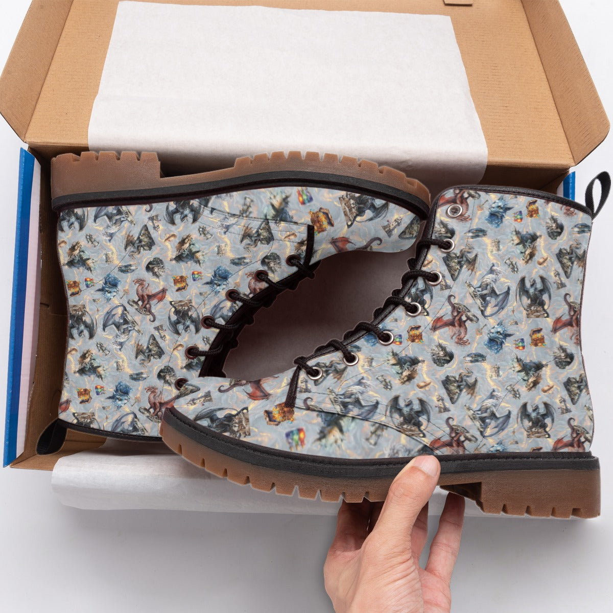 10 Misc Designs, Men’s Martin Short Boots