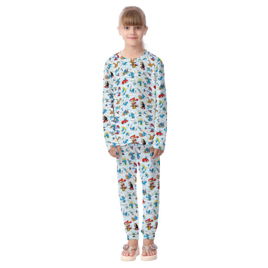 BEAUTIFUL Unique 20 DESIGNS Children Pajama Long 2 Piece Set. Set 2 of 2