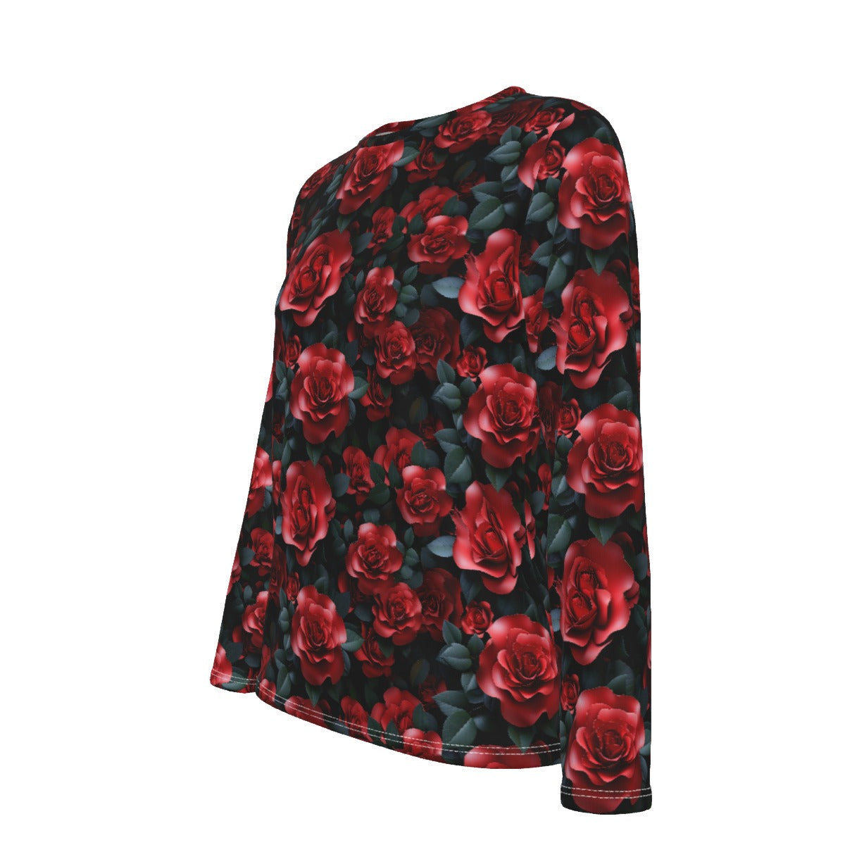 10 Beautiful Flower Designs, Women’s Oversized Cotton Tee Shirt