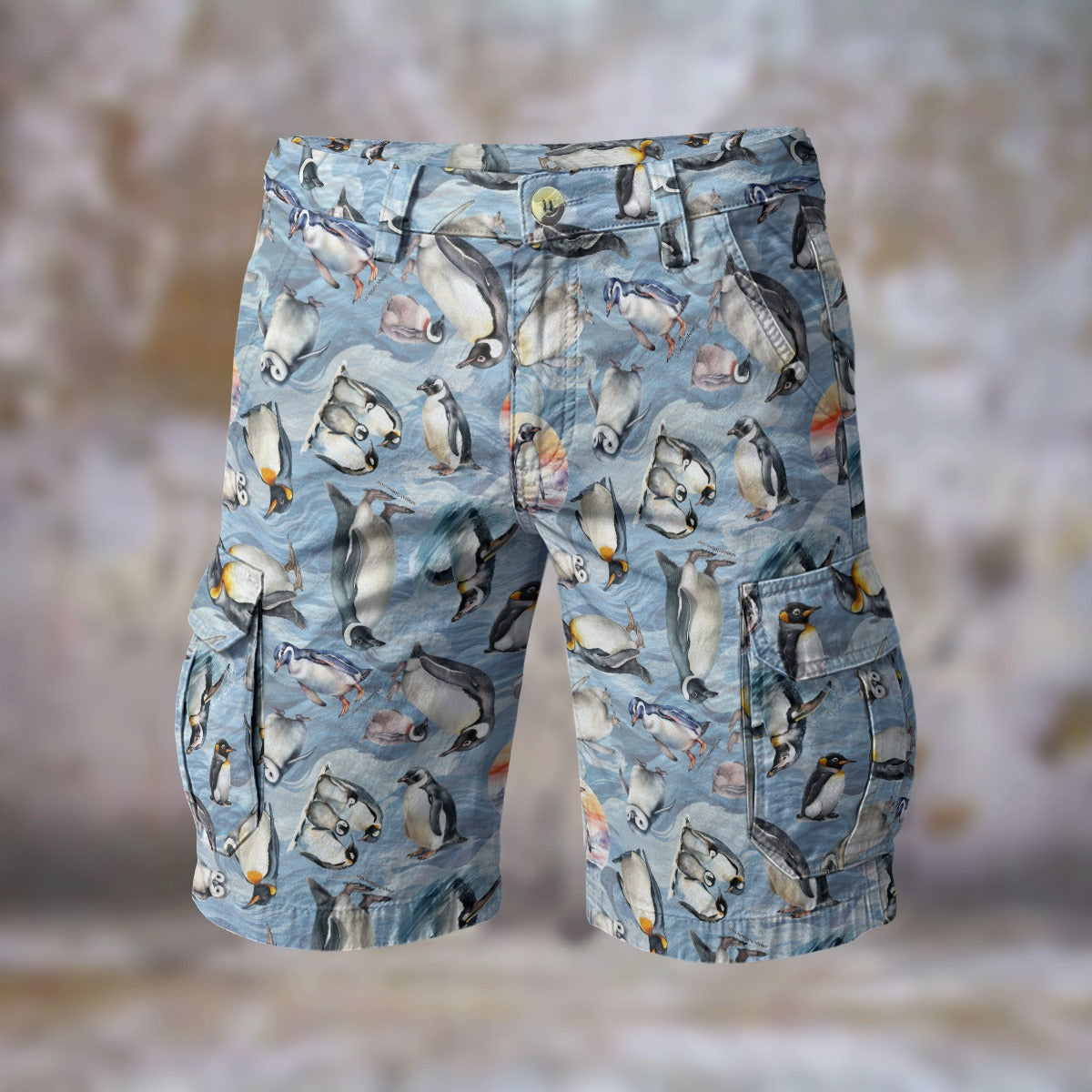 10 Animal Designs, Men’s Cargo Shorts