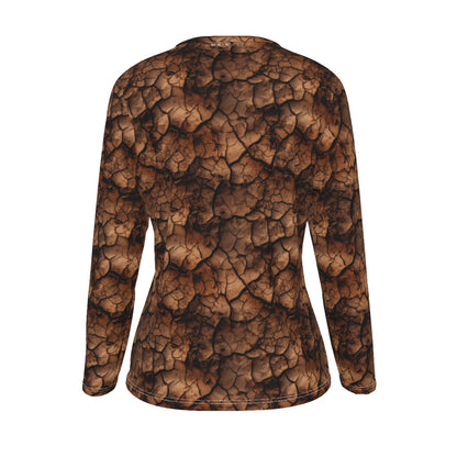 Bigfoot Heart Hands, Sasquatch, Women’s Oversized Cotton Tee Shirt