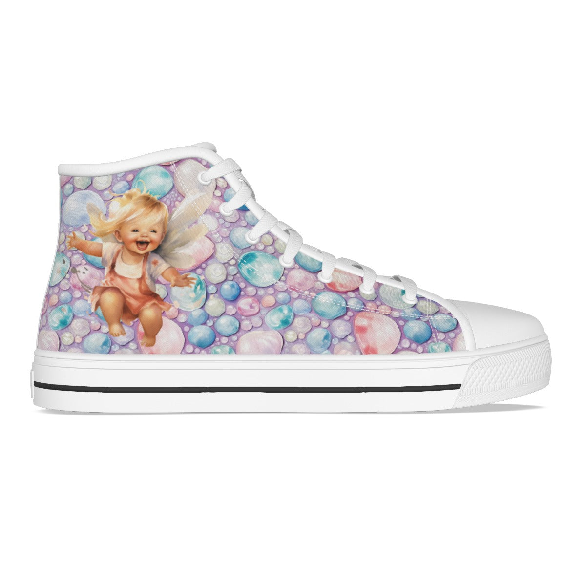 Fairy Design Kids Canvas Sneaker, Tennis Shoes