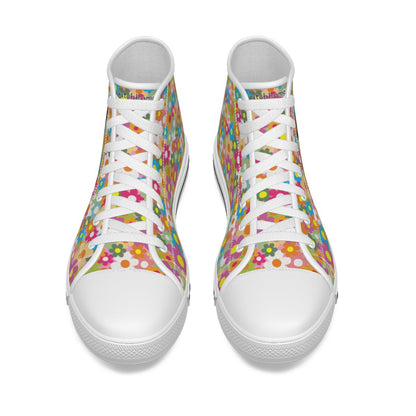 Hippie Bigfoot, Sasquatch, Kids Canvas Sneaker, Tennis Shoes