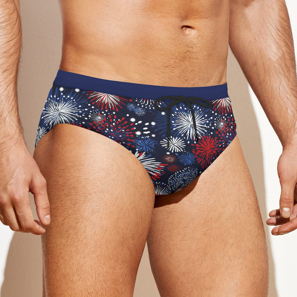 Donald Trump "I'm not judging you..", Men’s Drawstring Swim Briefs, Speedo style suit