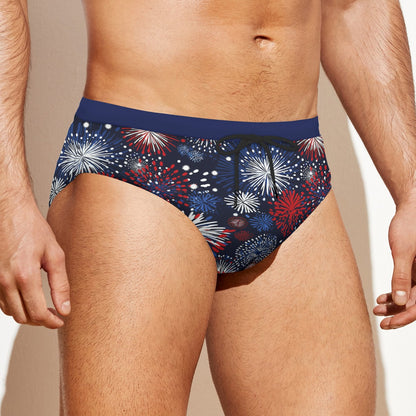 Donald Trump "I'm not judging you..", Men’s Drawstring Swim Briefs, Speedo style suit